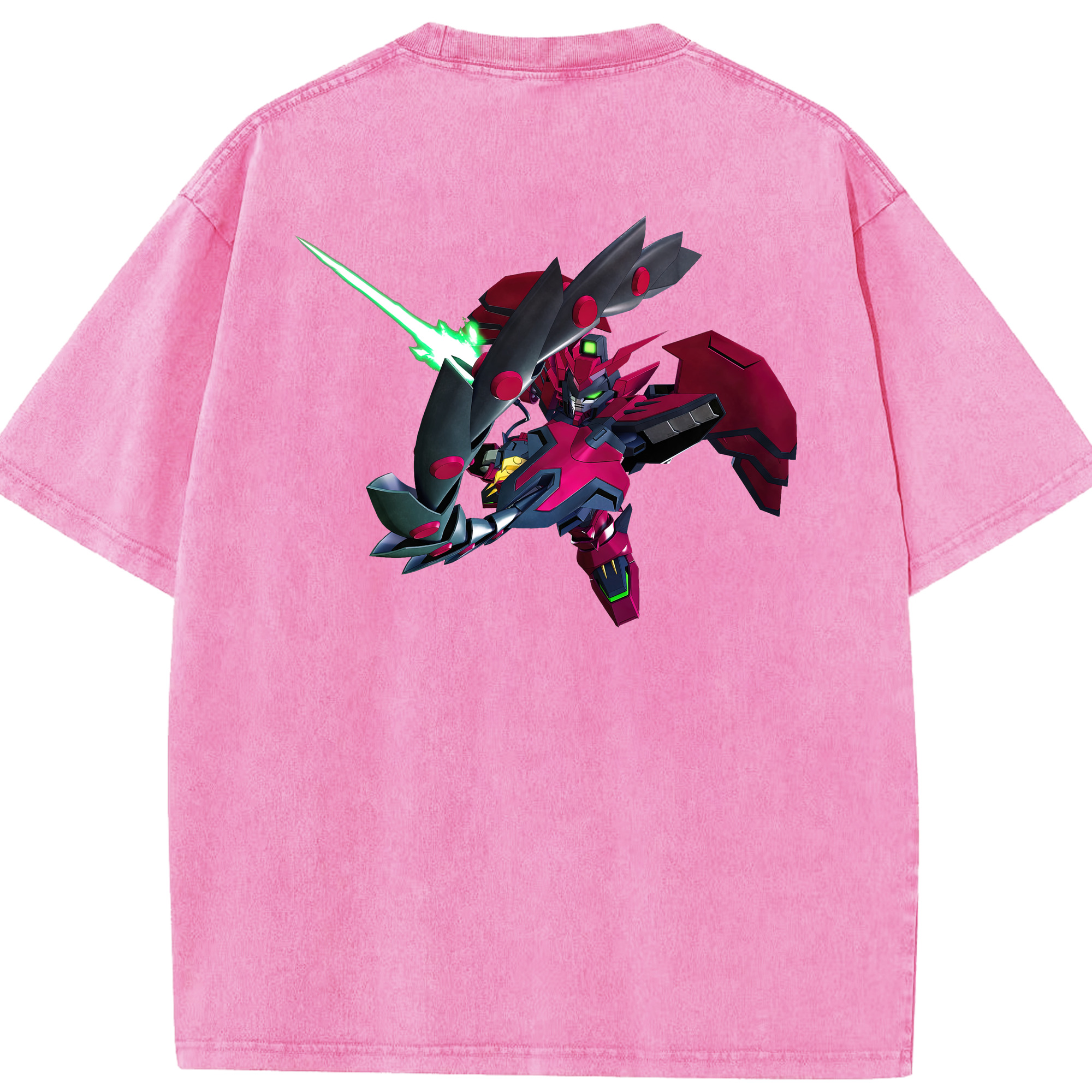 （画像用） 機動戦士ガンダム Mobile Suit Gundam 綿100% ヴィンテージ風 半袖Tシャツ（背面プリント）